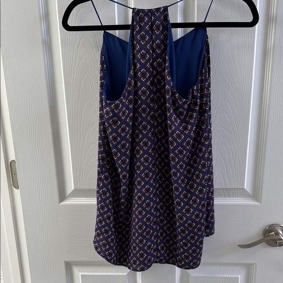 Express Asymmetrical Blue Camisole Top - Picture 4 of 4